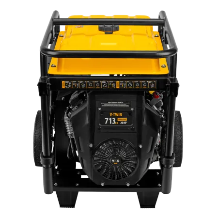 Генератор бензиновый DENZEL PS-120EAD-3, 12 кВт,230/400 В, 40л, разъем ATS,перекл.режима,эл.старт