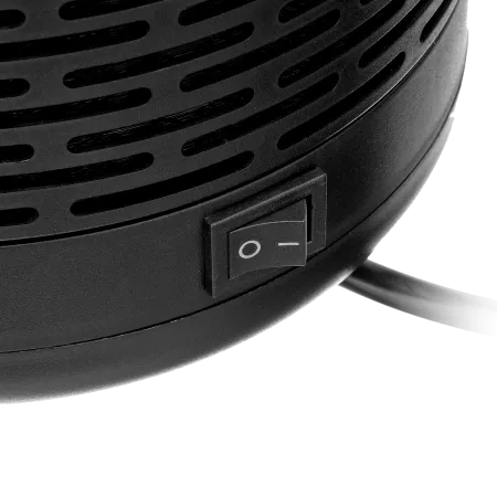 Тепловентилятор керамический DENZEL DTFC-2000X, 2 кВт, wi-fi, пульт, динамик, вращение, 3 реж.