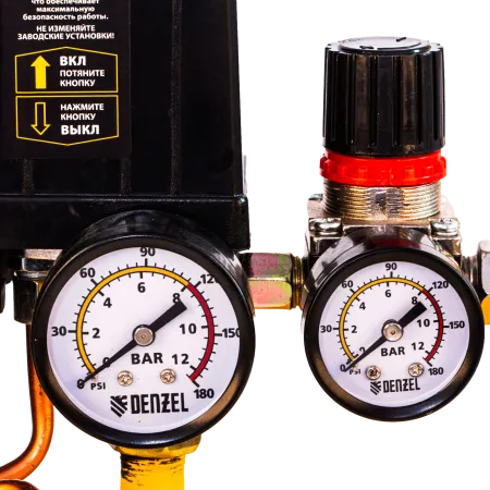 Компрессор воздушный DENZEL X-PRO DK1500/50, 1.5 кВт, 230 л/мин, 50 л