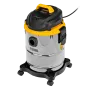 Пылесос строительный DENZEL SVC15, 1200 Вт, бак 15 л, шланг 2 м