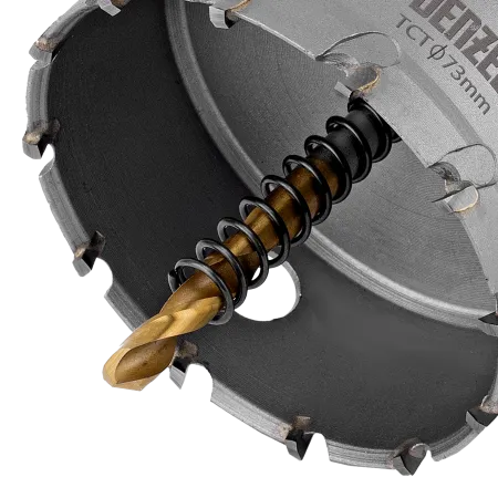 Коронка по металлу DENZEL 724021, 73 мм, твердосплавная