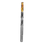 Сверло спиральное по металлу DENZEL 8 x 117 мм, Р6М5, Golden Tip, многогранная заточка