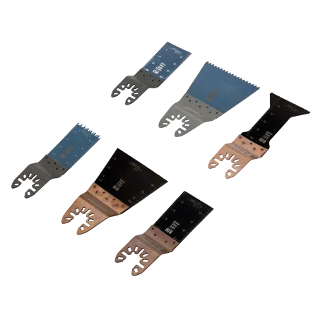 Набор насадок для МФИ DENZEL 782406 по дереву и металлу, 6 шт.