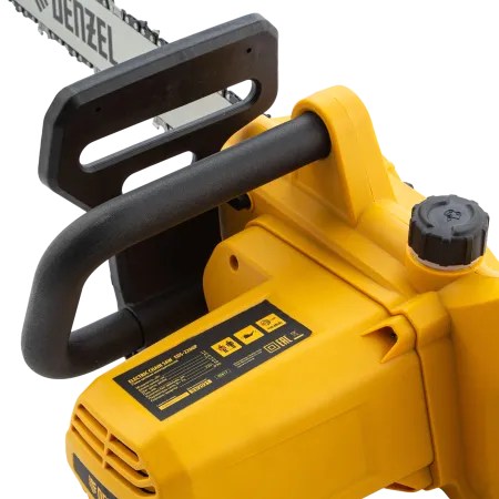 Пила цепная электрическая DENZEL EDS-2200P, 2.2 кВт, шина 45 см, шаг 3/8, 63 звена