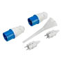 Генератор бензиновый DENZEL PS-180EA, 18 кВт,230 В, 65л, разъем ATS,эл.старт