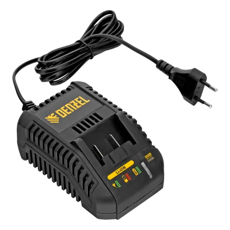 Дрель-шуруповерт аккумуляторная ударная бесщет DENZEL CIDB-IB-18-02, Li-Ion, 18 В, 2 акк.