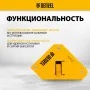 Фиксатор магнитный DENZEL отключаемый для сварочных работ усилие 30 LB, 45х90 град.