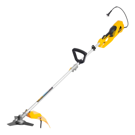 Триммер электрический DENZEL TE-1200, 1200 Вт, 380 мм, катушка + диск, разборная штанга