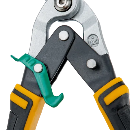 Ножницы по металлу DENZEL 78371, 270 мм, прямой и правый рез, сталь СrMo