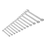 Набор инструментов DENZEL 1/2", 3/8", 1/4", CrV, S2, пластиковый кейс, 232 предмета