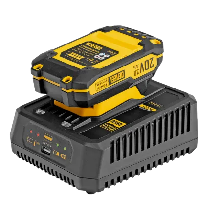 Устройство зарядное для аккумуляторов DENZEL BCH-20-4.5, Li-Ion, 20 В, 4,5 А