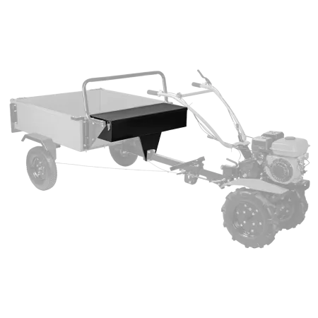 Ящик-сиденье для мотоблочного прицепа DENZEL B-500