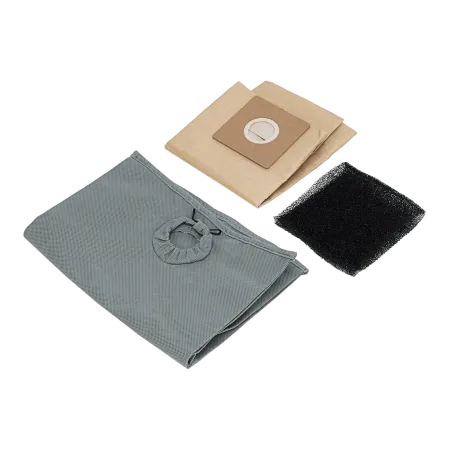 Пылесос строительный DENZEL SVC15, 1200 Вт, бак 15 л, шланг 2 м