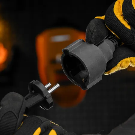 Удлинитель-шнур силовой Top Series DENZEL, КГТТ, 10 м, 1 розетка, 3 x 1,5 мм