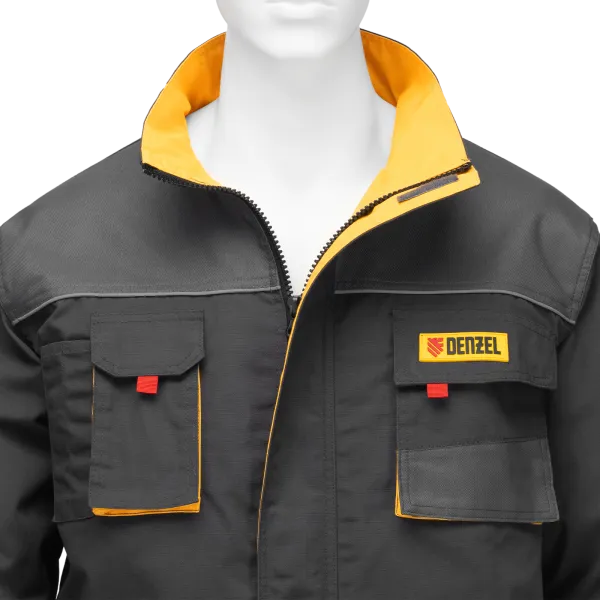 Куртка профессиональная рабочая DENZEL 65% полиэстер 35% хлопок, M