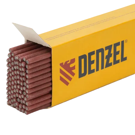 Электроды DENZEL DER-46, диам. 3 мм, 2,5 кг., рутиловое покрытие