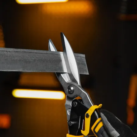 Ножницы по металлу DENZEL 78373, 315 мм, прямой проходной рез, сталь Crmo