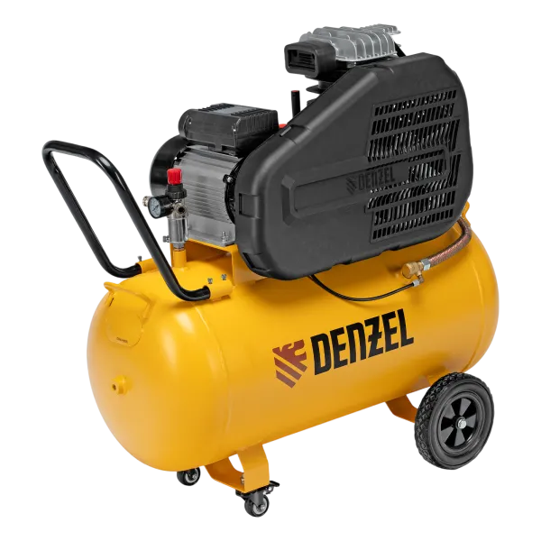 Компрессор воздушный DENZEL рем. привод BCI 2200/100, 2,2 кВт, 100 литров, 420 л/мин