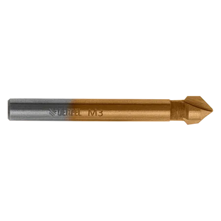 Зенковка конусная DENZEL под М3, HSS, по металлу, 6-гранный хвостовик
