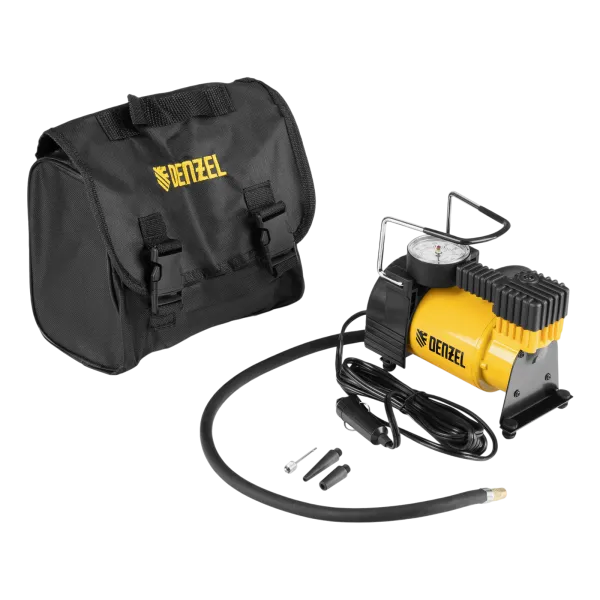 Автомобильный компрессор DENZEL DС-20,12В, 7 атм, 35 л/мин