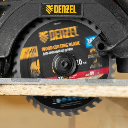 Пильный диск по дереву DENZEL ф140 х 20 мм, 36 зубов