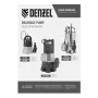 Дренажный насос DENZEL DP600X, 600 Вт, высота подъема 7.5 м, 8500 л/ч
