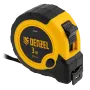 Рулетка DENZEL 3м х 16мм, двухкомп. корпус, кнопка-пауза