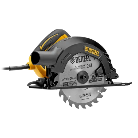 Пила циркулярная DENZEL CSD-190, 1600 Вт, 190 мм