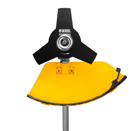 Триммер электрический DENZEL TE-1400, 1400 Вт, 420 мм, катушка + диск, разборная штанга