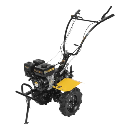 Мотоблок DPT-270X, 7 л.с., диск.сцеп, шир 90 см, глуб 35 см,фрез 3х4,ВОМ,скор 2В/1Н,кол 8" Denzel