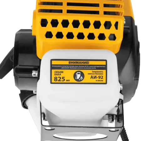 Триммер бензиновый DENZEL DTS-33, 33 см3, неразъемная штанга, состоит из 2 частей