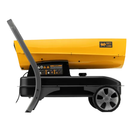 Дизельная тепловая пушка DENZEL DHG-45i, 45 кВт, 1000 м3/ч, прямой нагрев, электронный термостат