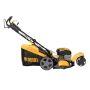 Газонокосилка бензиновая DENZEL GLT-460SP-T, Trike 150 см3, 46 см, привод, панель, 60л