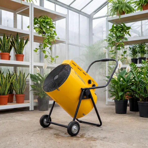 Тепловая пушка DENZEL SFH-15000, 400 В, 1600 м3/ч, вентилятор 3 режима, 9/15 кВт