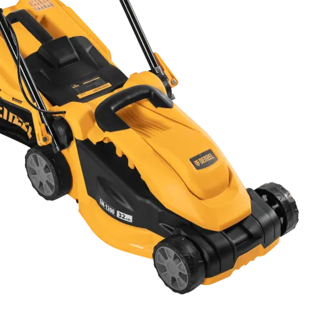 Газонокосилка электрическая DENZEL GM-1200, 1200 Вт, ширина 32 см, 3 уровня, 25 л