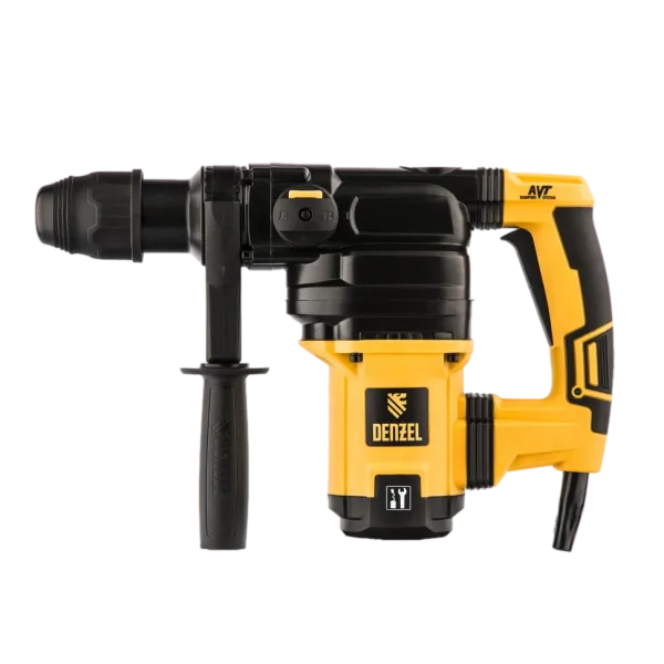 Перфоратор электрический DENZEL RHV-1050-38-max, SDS-max, 1050 Вт, 10 Дж, 2 плюс 1 режим