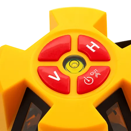 Лазерный уровень DENZEL LX3, 10 м, ± 0.3 мм/1 м, 635 нм, резьба 5/8 дюйм