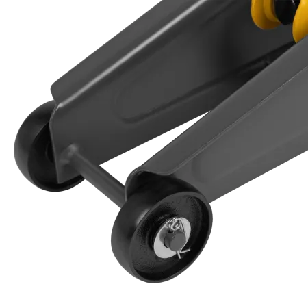 Домкрат гидравлический подкатной DENZEL 2 т, 135-385 мм