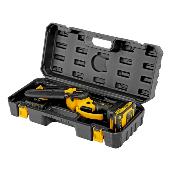 Цепная мини-пила аккумуляторная бесщет. DENZEL CCS-150, шина 150 мм, Li-Ion, 20 В