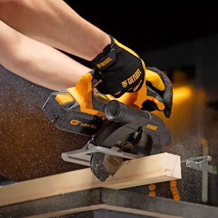 Пила циркулярная аккумуляторная бесщет. DENZEL CCS-165-0, 18В Li-Ion