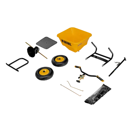 Механическая сеялка на колесах DENZEL 45 л