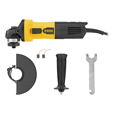 Машина шлифовальная угловая DENZEL AGL125-900, 900 Вт, 125мм, 11000 об/мин