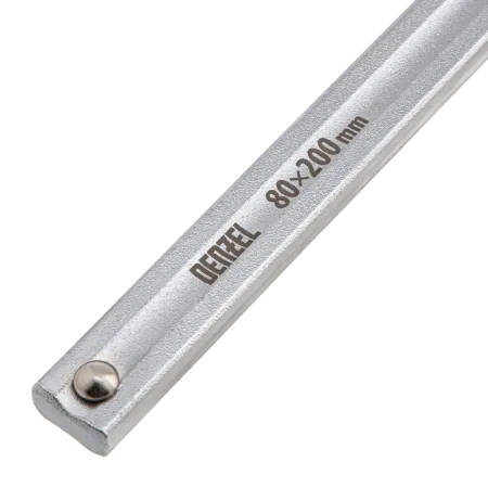 Струбцина DENZEL F-образная, 80x200мм, кованая