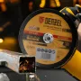 Круг отрезной по металлу DENZEL, 230 х 2,5 х 22,2 мм, A36TBF