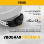 Каска защитная DENZEL ударопр.«Форвард» (К-05),ABS/PC,комплект со встроен.очк.ОЧК-05 Форвард, белая