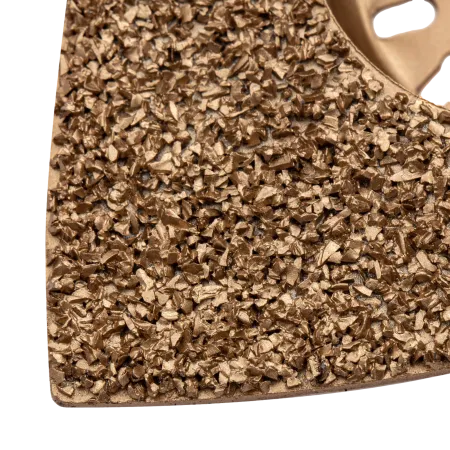 Насадка для МФИ DENZEL 782323 шлифовальная дельтавидная, HM, по плитке и дереву, 78 мм