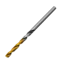 Сверло спиральное по металлу DENZEL 3,2 x 65 мм, Р6М5, Golden Tip, многогранная заточка, 2шт.
