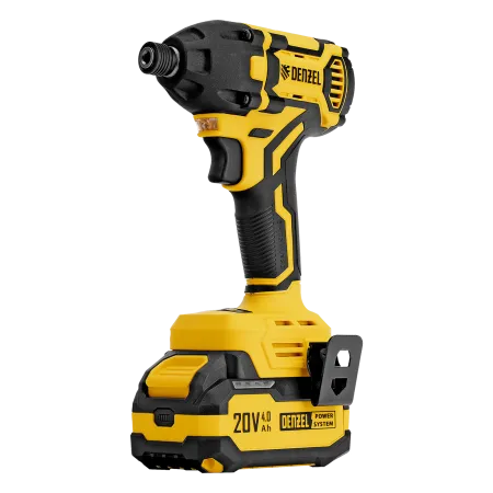 Винтоверт ударный аккумуляторный бесщет. DENZEL CIDH-BL-20-270, Li-Ion, 20 В