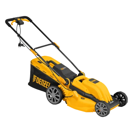 Газонокосилка электрическая DENZEL GMC-2000, шир. 44см, 2000 Вт, 6 уров., травосб. 45 л