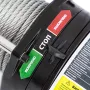 Лебедка автомобильная электрическая DENZEL LB-2000, 2.2 т, 3.2 кВт, 12В